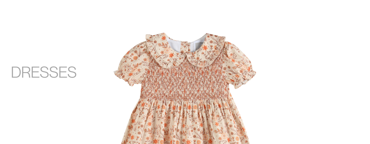 slim fit dress slacks Fresh and Dreamy Puff Sleeve Floral Dress – Mia Belle Girls