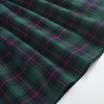 Blue, Green Red Plaid Smocked Collared Dress