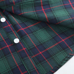 Blue, Green Red Plaid Dress Shirt