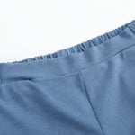 Blue ABC School Shirt and Shorts Set