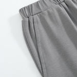 Gray Boo Applique Shirt and Pants Set