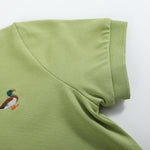 Sage Green Mallard Polo Shirt