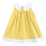 Golden Wheat Pumpkin Collared Dress