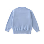 Blue Sparkly Bow Sweater