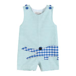 Aqua Striped Gator Shortall - Lil Cactus