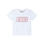 Baseball Smocked Shirt and Red Gingham Shorts Set - Lil Cactus