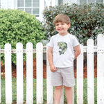 Big Mouth Bass Khaki Tee and Shorts Set - Lil Cactus