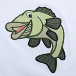 Big Mouth Bass Khaki Tee and Shorts Set - Lil Cactus