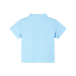 Blue Baseball Polo Shirt - Lil Cactus