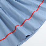 Blue Farm Animal Smocked Bishop Dress - Lil Cactus