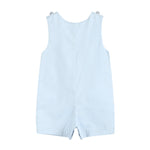 Blue Fuzzy Bunny Overalls - Lil Cactus