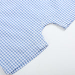 Blue Gingham Crawfish Smocked Shortalls - Lil Cactus