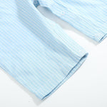 Blue Gingham Train Smocked Overalls - Lil Cactus