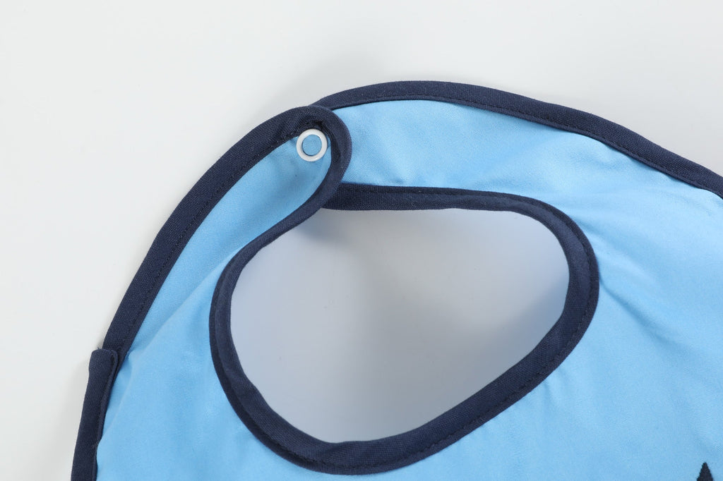 Blue 'My 1st Birthday' Bib - Lil Cactus