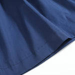 Blue Nativity Smocked Ruffle Bishop Dress - Lil Cactus