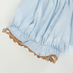Blue Pumpkin Smocked Bishop Dress - Lil Cactus