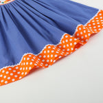 Blue Pumpkin Sunflower Smocked Bishop Dress - Lil Cactus