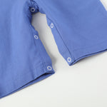 Blue Pumpkin Sunflower Smocked Overalls - Lil Cactus