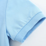 Blue Puppy Golf Shirt - Lil Cactus