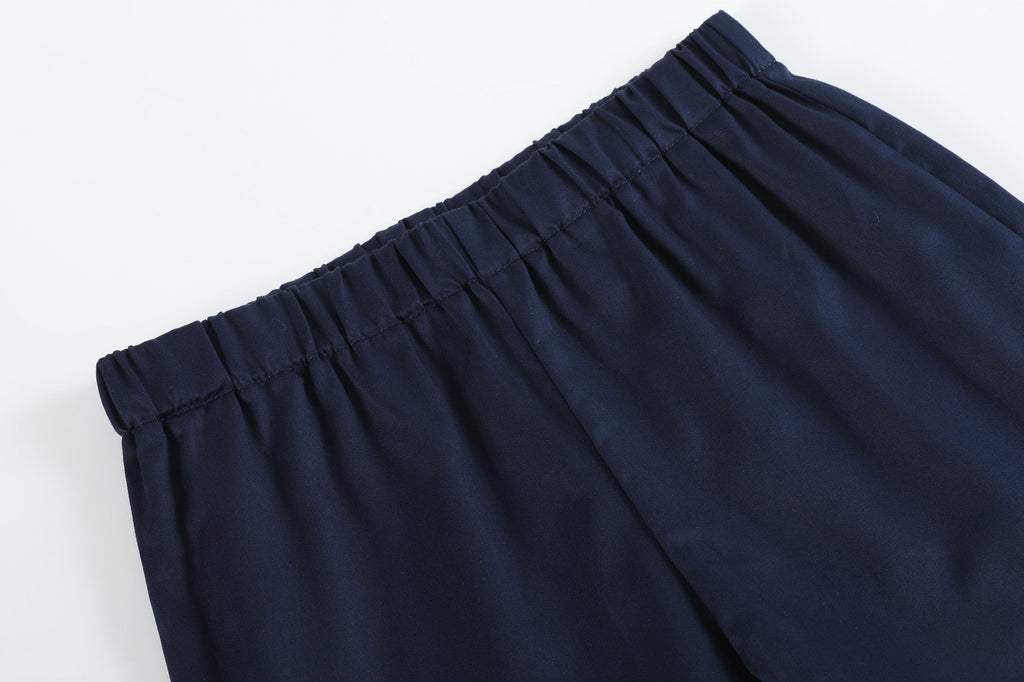 Blue & Red Turtle Smocked Applique Crewneck Tee & Navy Shorts - Lil Cactus