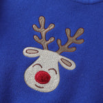 Blue Reindeer Christmas Sweater - Lil Cactus