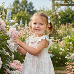 Bouquet Floral Ruffle Dress - Lil Cactus