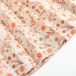 Brown Floral Smocked Bishop Dress - Lil Cactus
