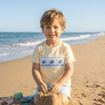 Buttercream Yellow Whale Smocked Shirt and Shorts Set - Lil Cactus