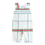 Christmas Plaid Smocked Longall - Lil Cactus