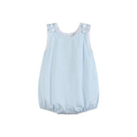 Classic Light Blue Bubble Romper - Lil Cactus