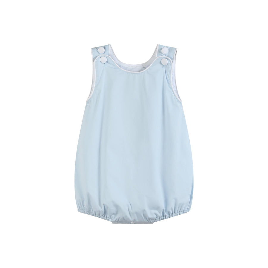Classic Light Blue Bubble Romper - Lil Cactus