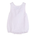 Classic Pink Seersucker Bubble Romper - Lil Cactus
