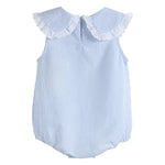 Collared Bubble Romper - Lil Cactus