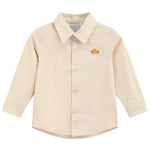 Cream Pumpkin Dress Shirt - Lil Cactus