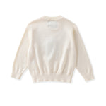 Cream Sparkly Bow Sweater - Lil Cactus