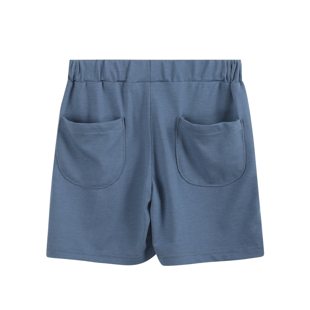 Dark Blue Boys Mallard Short - Lil Cactus