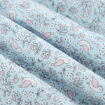 Floral Blue Dove Smocked Collared Dress - Lil Cactus