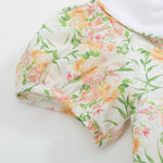 Floral Smocked Collared Dress - Lil Cactus