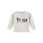 Gray Boo Applique Shirt and Pants Set - Lil Cactus