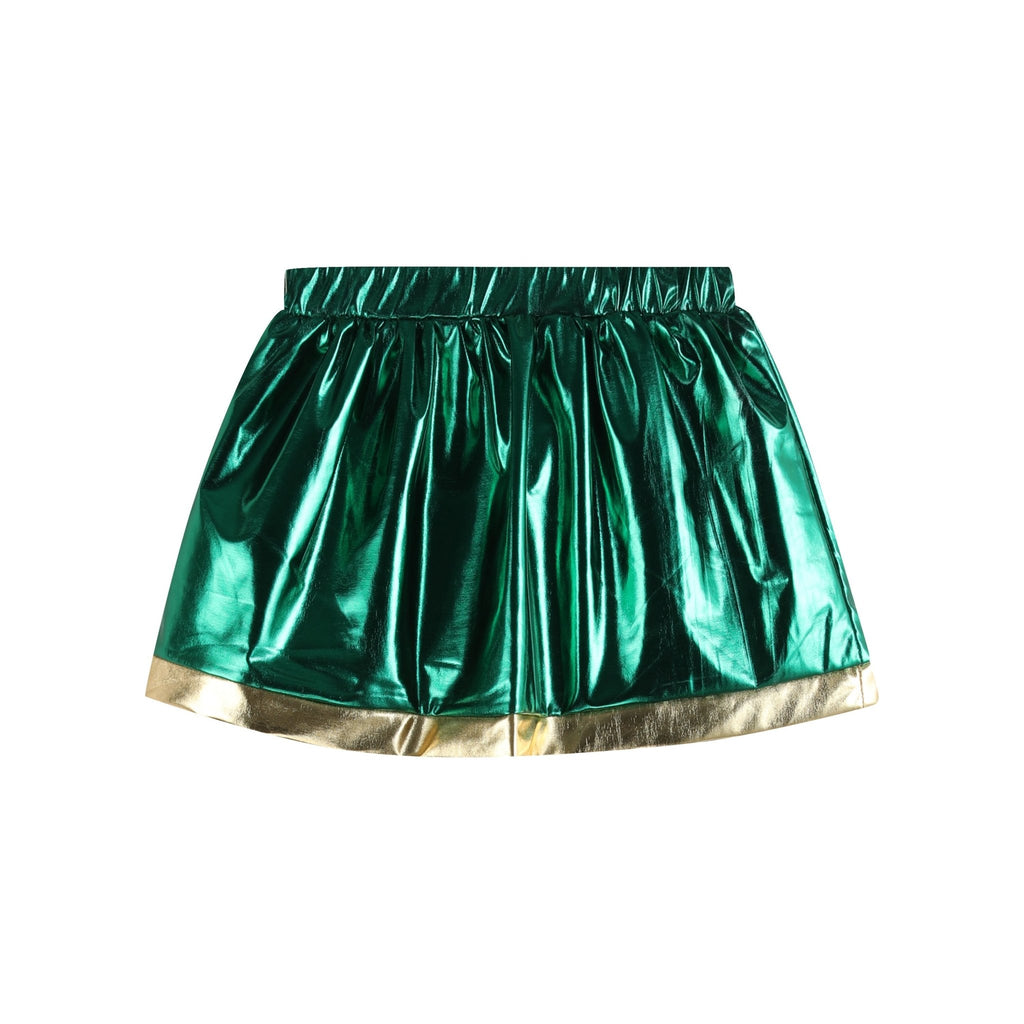 Green and Gold Mardi Gras Skort - Lil Cactus