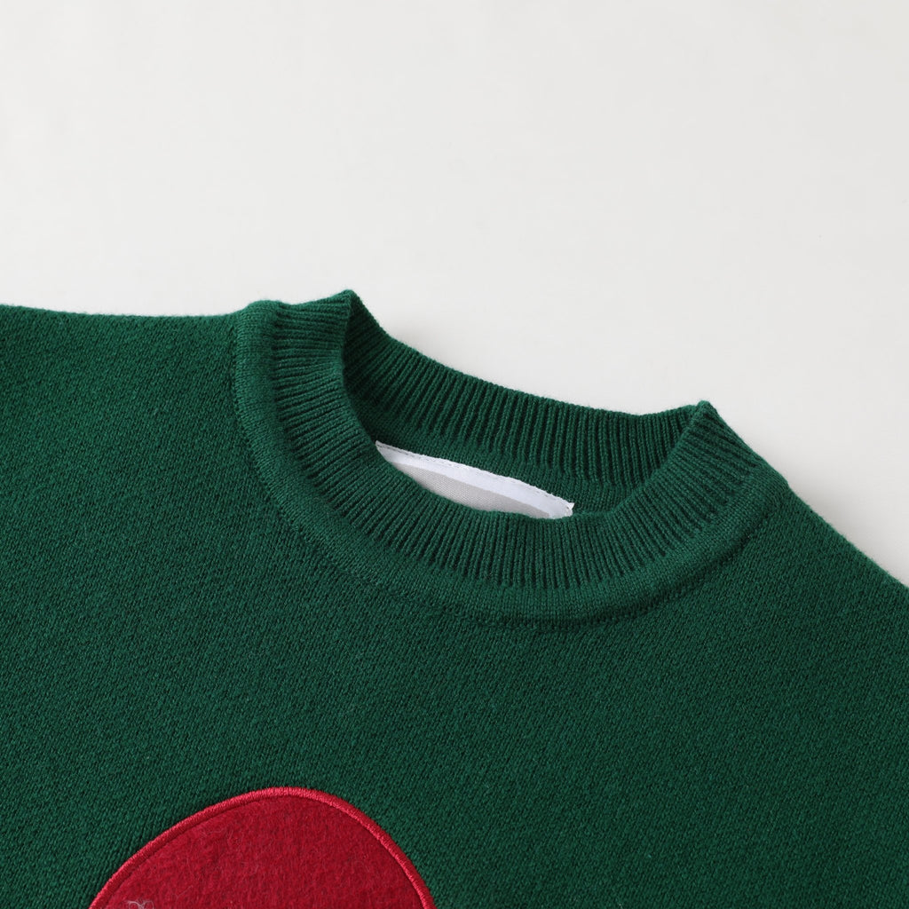 Green Santa Christmas Sweater - Lil Cactus