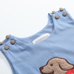 Heritage Blue Puppy Dog Longalls - Lil Cactus