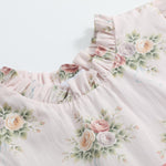 Heritage Custom Rose Layered Ruffle Dress - Lil Cactus