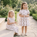 Heritage Custom Rose Layered Ruffle Dress - Lil Cactus