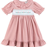 Heritage Rose Ruffle Smocked Dress - Lil Cactus
