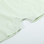 Honeydew Green Bunny Smocked Shortalls - Lil Cactus