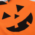 Jack - O - Lantern Pumpkin Halloween Ruffle Dress - Lil Cactus