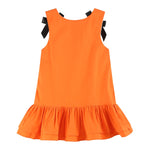 Jack - O - Lantern Pumpkin Halloween Ruffle Dress - Lil Cactus
