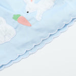 Light Blue Bunny and Flowers Dress - Lil Cactus