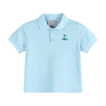 Light Blue Golf Hole Shirt - Lil Cactus
